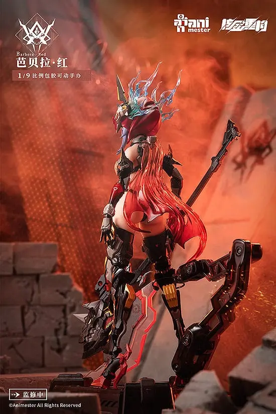 Original Character Plastični Model Komplet Alloy Articulated Assemblable Model Thunderbolt-Barbera Red 21 cm fotografija izdelka