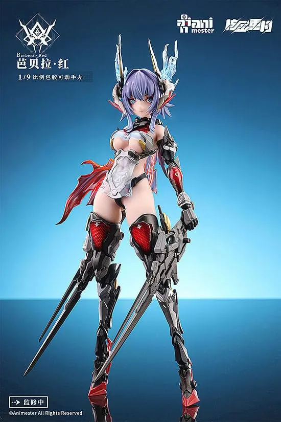 Original Character Plastični Model Komplet Alloy Articulated Assemblable Model Thunderbolt-Barbera Red 21 cm fotografija izdelka