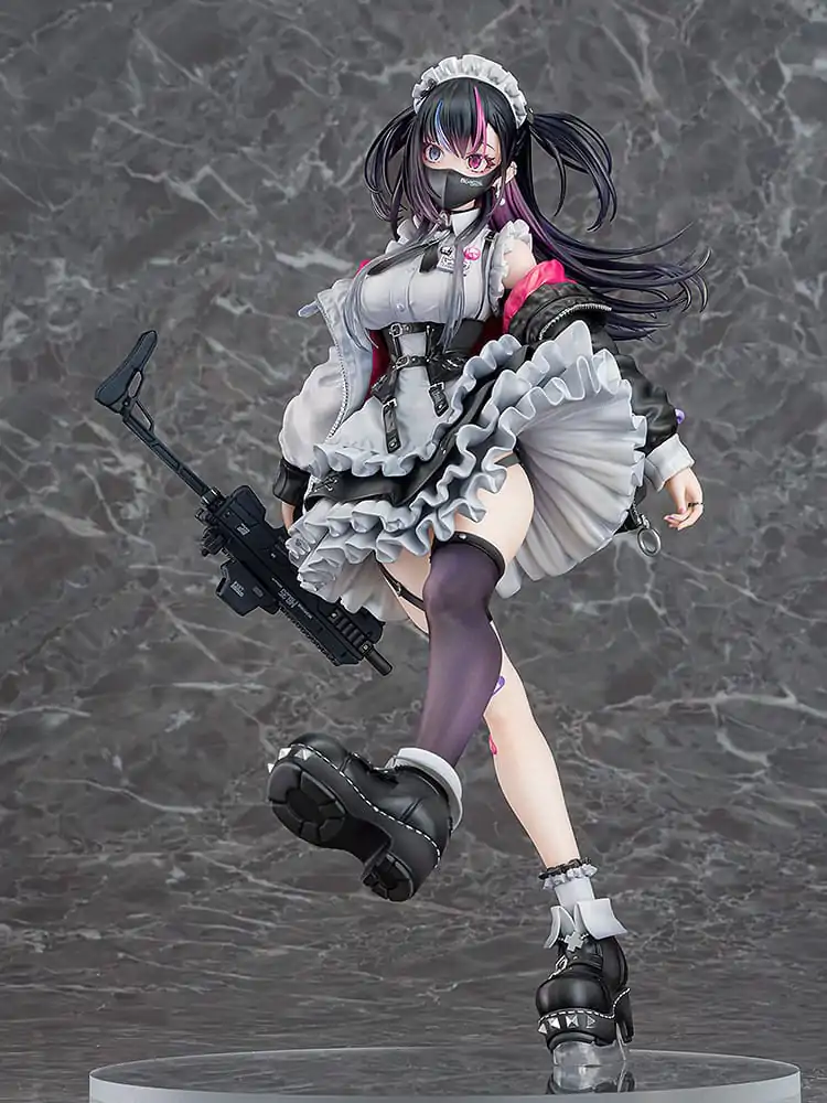 Original Character Arms Note Series PVC Kip 1/7 Jirai-chan: Light Equipment Ver. Ilustracija Ryosuke Fukai 30 cm fotografija izdelka