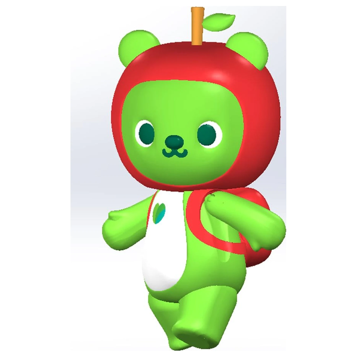 Original Character komplet plastičnih modelov Arukuma 10 cm fotografija izdelka