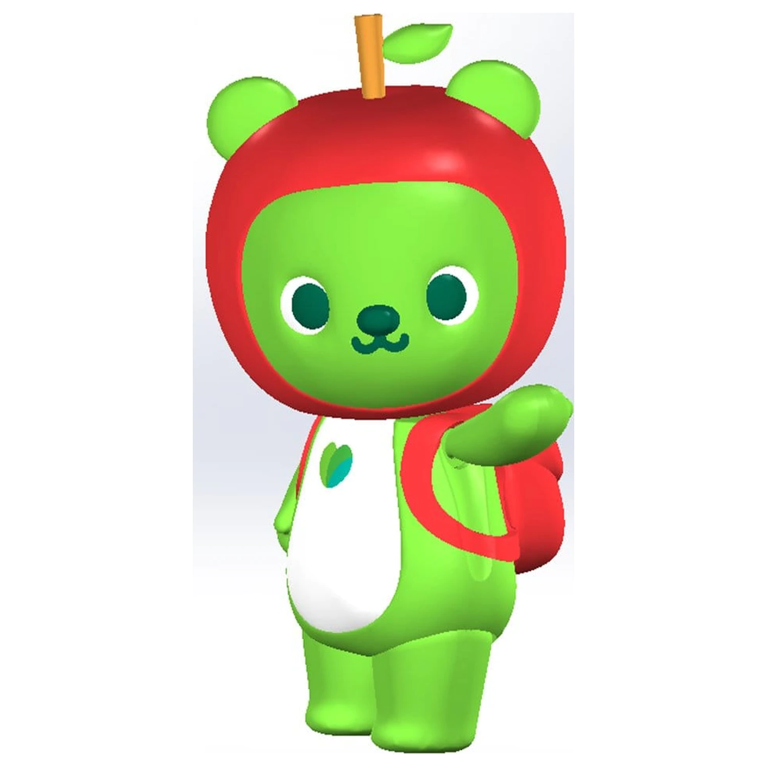 Original Character komplet plastičnih modelov Arukuma 10 cm fotografija izdelka