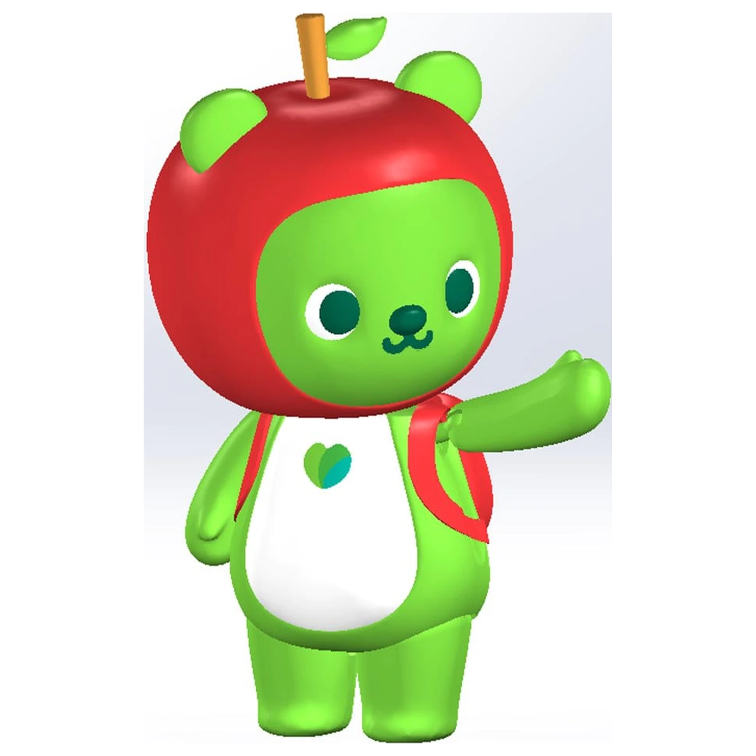 Original Character komplet plastičnih modelov Arukuma 10 cm fotografija izdelka