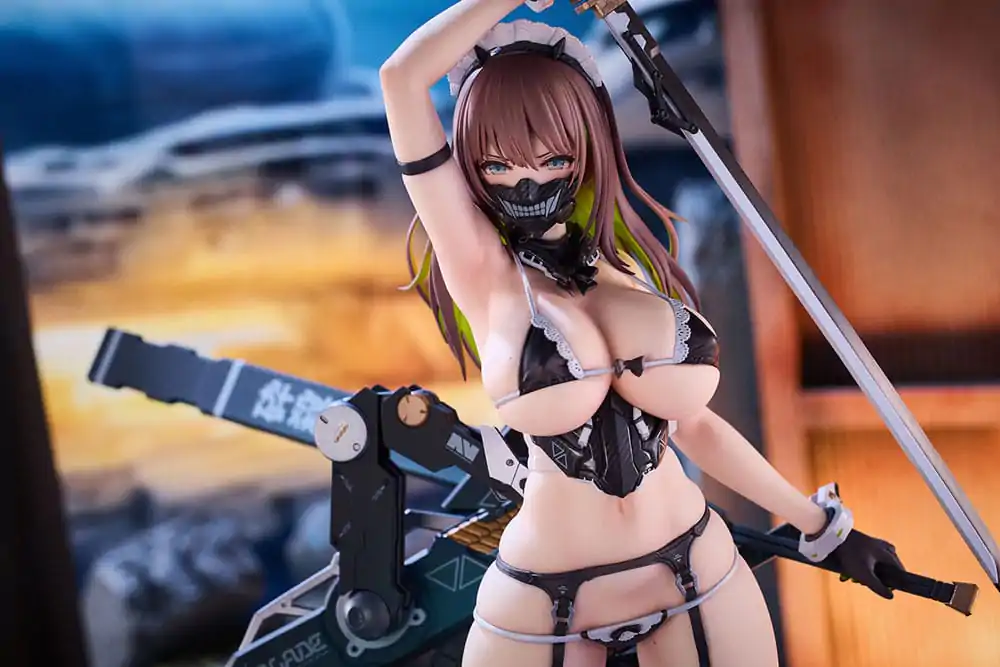 Original Character by Nidy-2D PVC Kip 1/7 Meido-Busou: Blade DX Ver. 27 cm fotografija izdelka