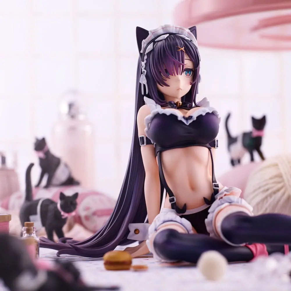 Original Character kip PVC Cat Maid 15 cm fotografija izdelka