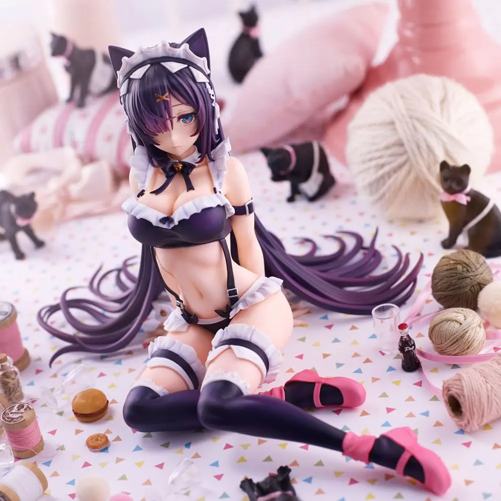 Original Character kip PVC Cat Maid 15 cm fotografija izdelka