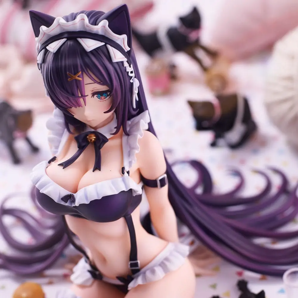 Original Character kip PVC Cat Maid 15 cm fotografija izdelka