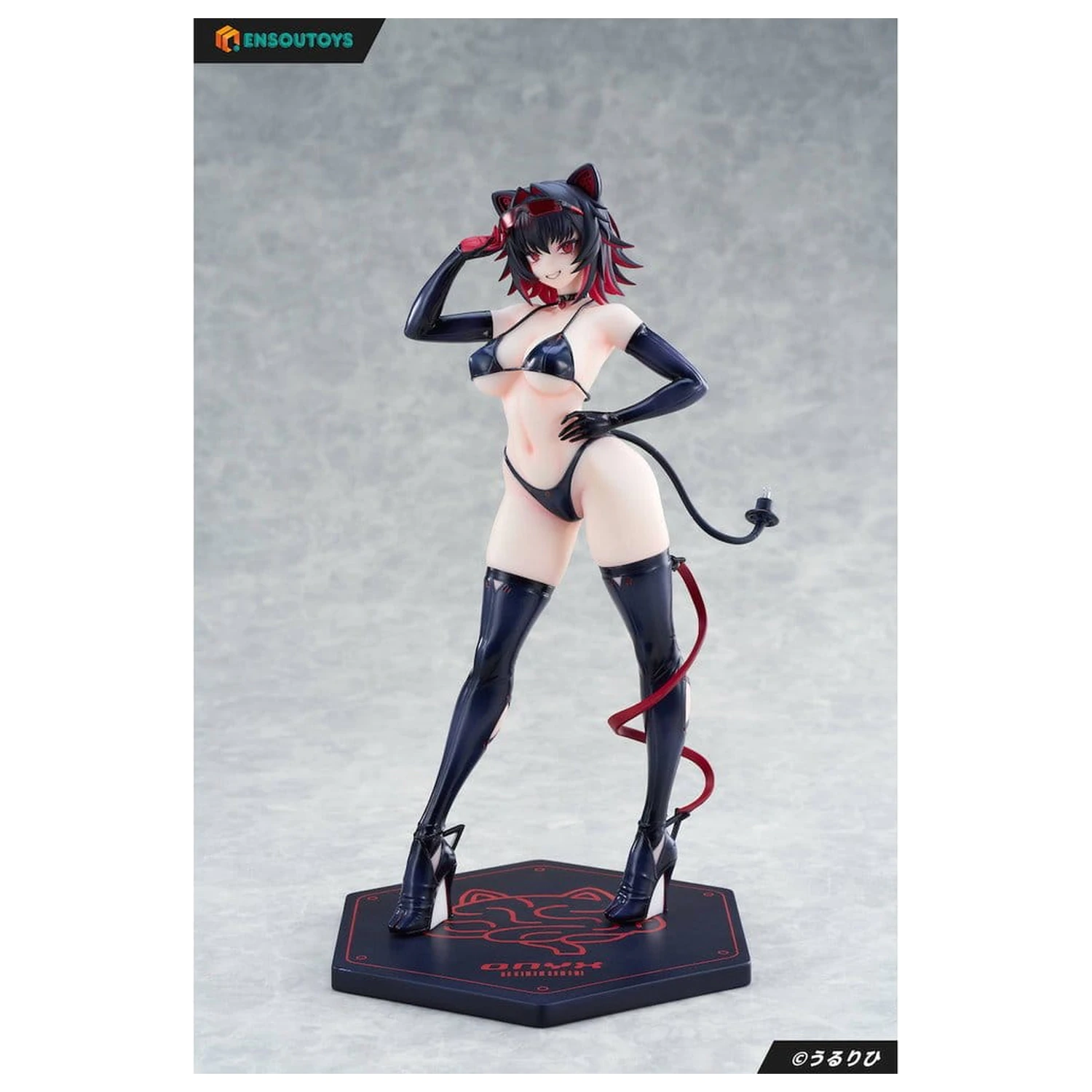 Original Character Cyber Pets PVC figura 1/6 Onyx Light Armor Version 27 cm fotografija izdelka