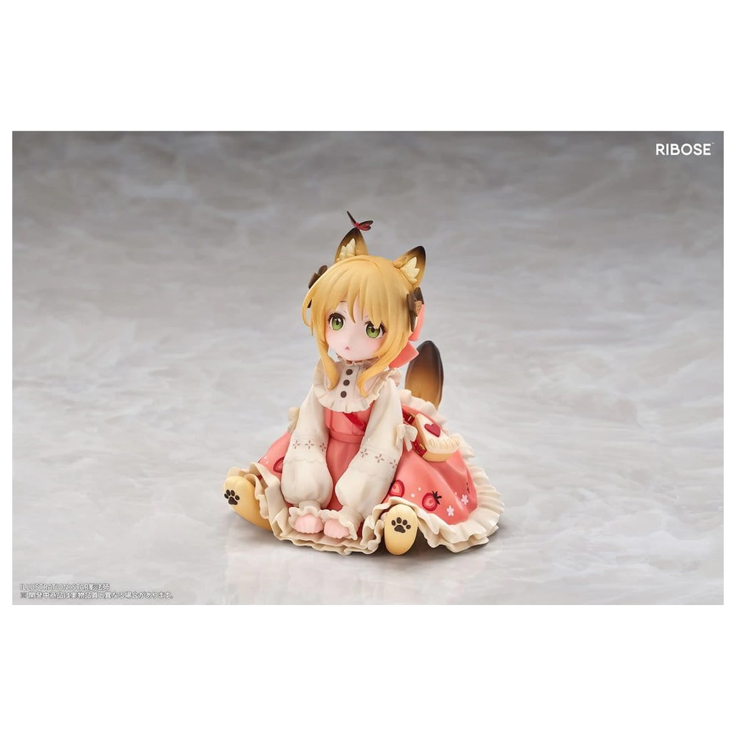 Original Character DLC Series PVC figura Tea Time Cats Orange Cat 10 cm fotografija izdelka