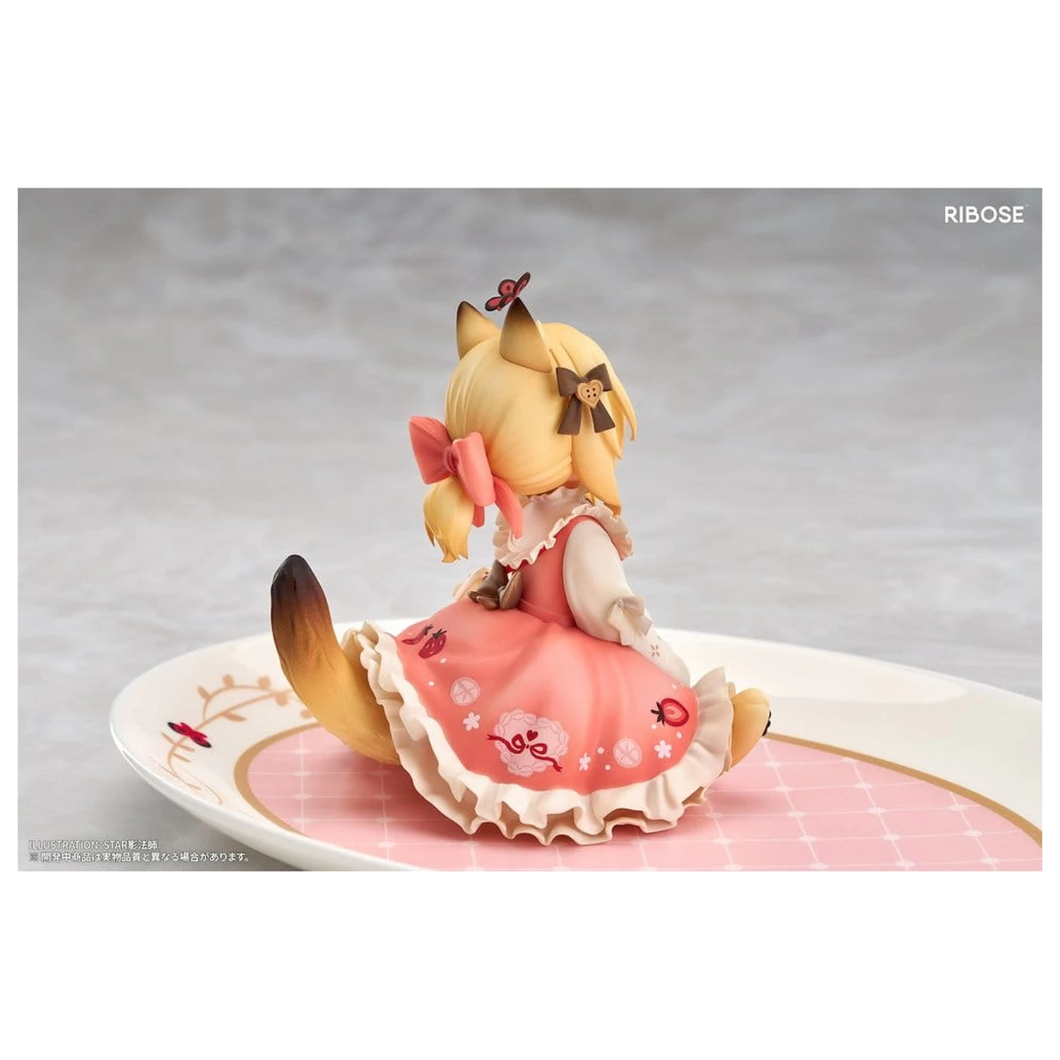 Original Character DLC Series PVC figura Tea Time Cats Orange Cat 10 cm fotografija izdelka