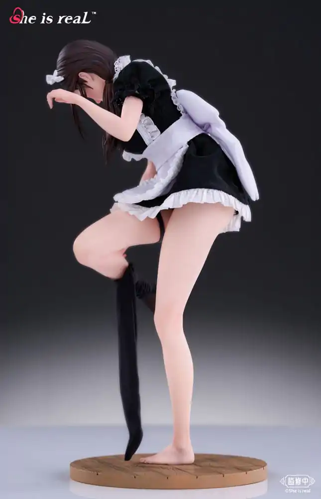 Original Character Dress Series PVC Kip 1/6 She is real Water Droplet Maid 27 cm fotografija izdelka