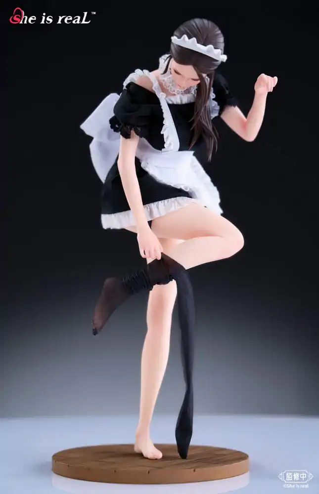 Original Character Dress Series PVC Kip 1/6 She is real Water Droplet Maid 27 cm fotografija izdelka