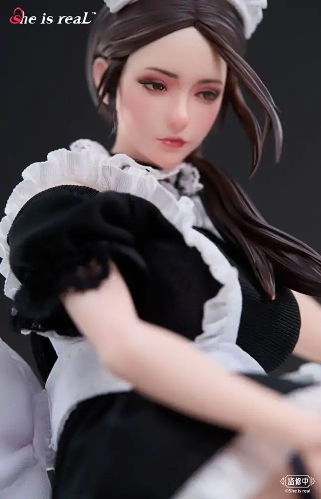 Original Character Dress Series PVC Kip 1/6 She is real Water Droplet Maid 27 cm fotografija izdelka