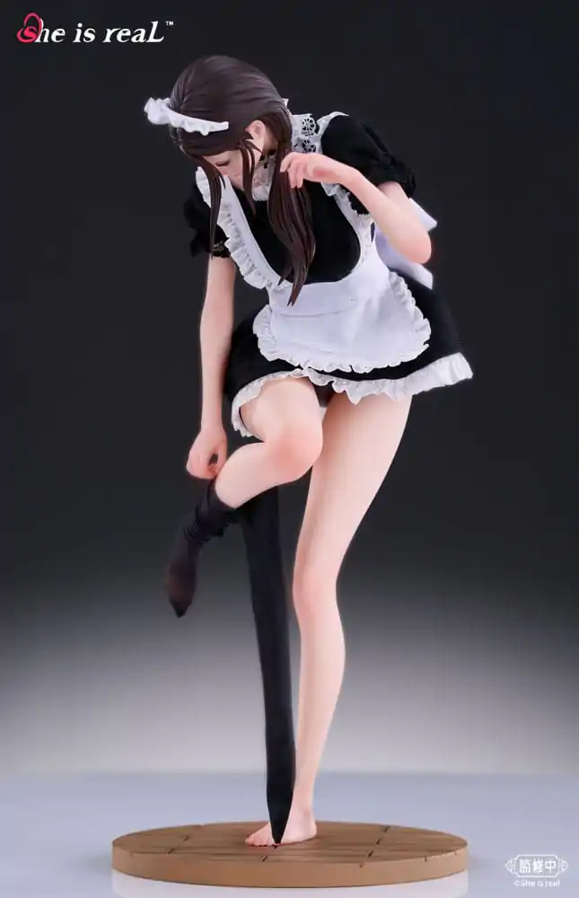 Original Character Dress Series PVC Kip 1/6 She is real Water Droplet Maid 27 cm fotografija izdelka