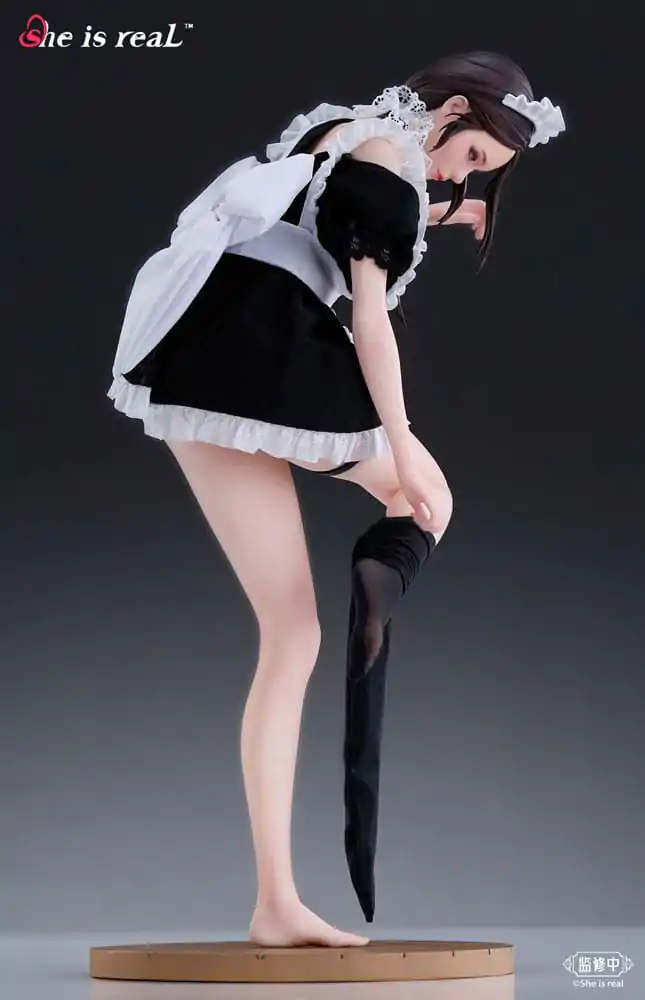 Original Character Dress Series PVC Kip 1/6 She is real Water Droplet Maid 27 cm fotografija izdelka