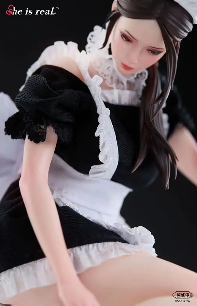 Original Character Dress Series PVC Kip 1/6 She is real Water Droplet Maid 27 cm fotografija izdelka