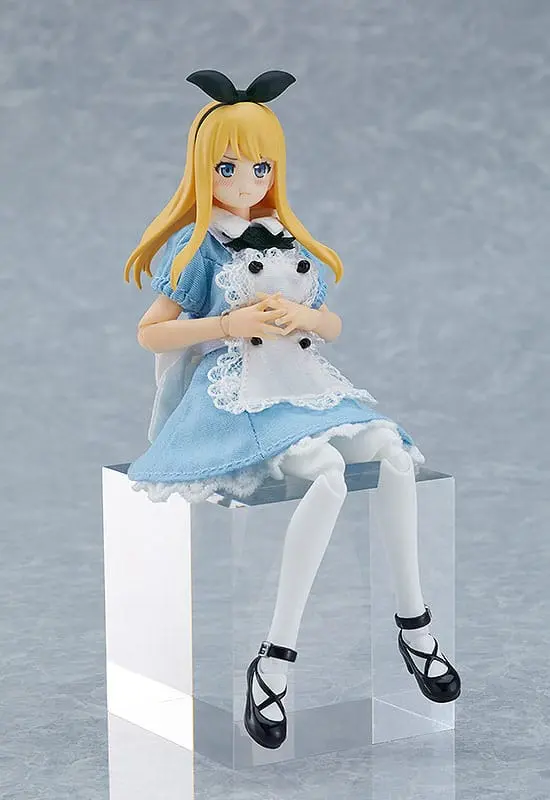 Original Character Figma Akcijska Figura Žensko Telo (Alice) z Obleko in Predpasnikom Outfit 13 cm fotografija izdelka