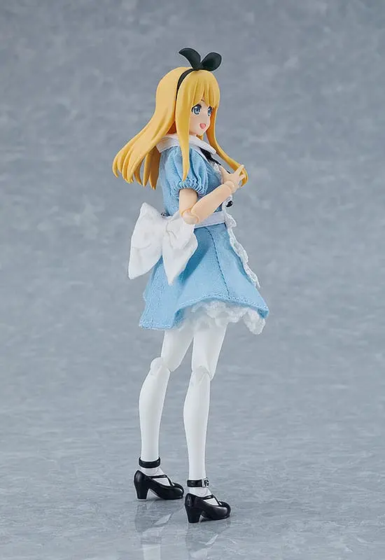 Original Character Figma Akcijska Figura Žensko Telo (Alice) z Obleko in Predpasnikom Outfit 13 cm fotografija izdelka