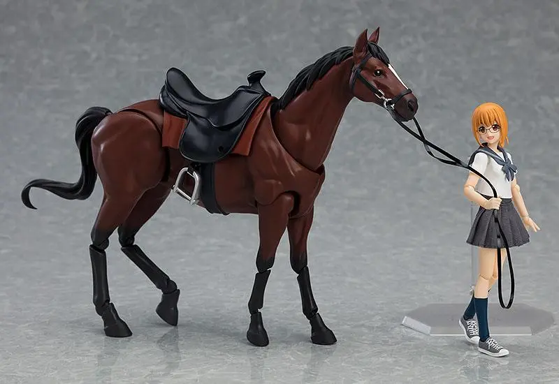 Original Character Figma Akcijska Figura Konj ver. 2 (Chestnut) 19 cm fotografija izdelka