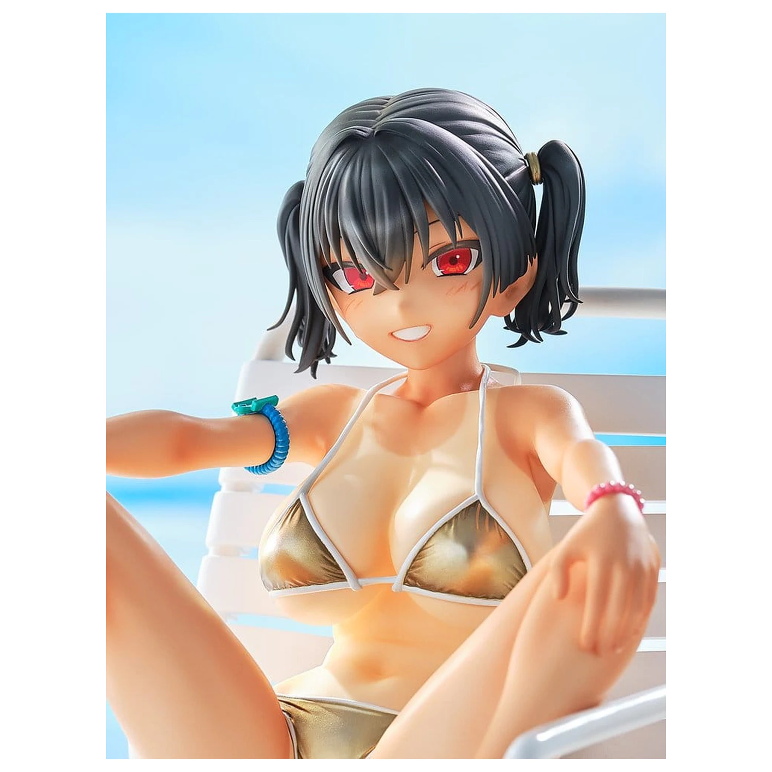 Original Character Figura 1/5 Nocturnas Sasaki Kanna–Gold Bikini Ver.23 cm fotografija izdelka