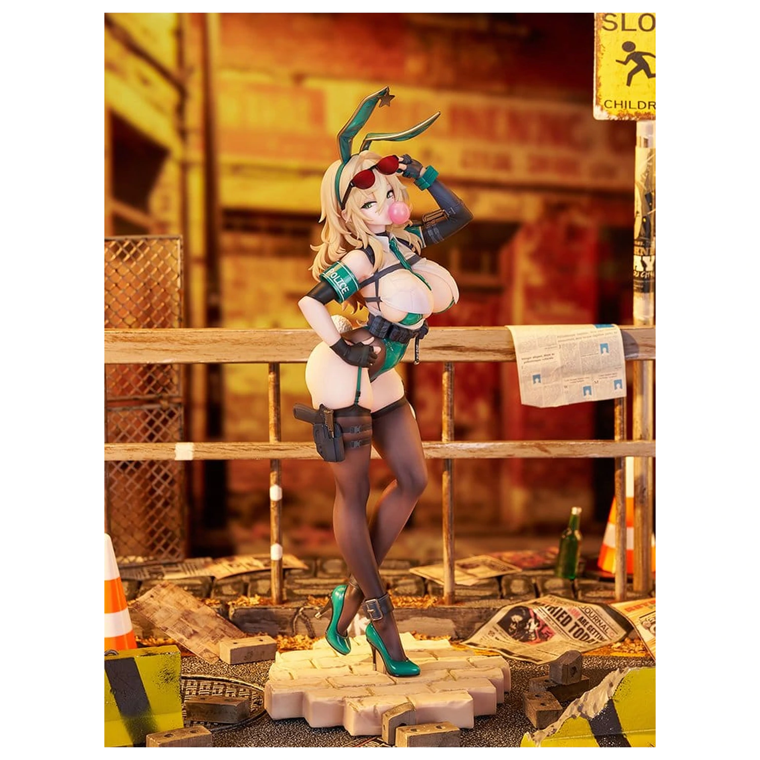 Original Character Figura 1/6 Bunny Cops 01 Ilustracija by CheLA77 30 cm fotografija izdelka