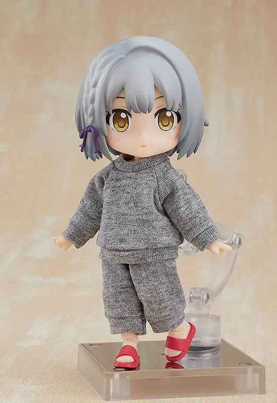 Originalni lik za Nendoroid Doll figure komplet oblačil: Pulover in trenirka (siva) fotografija izdelka