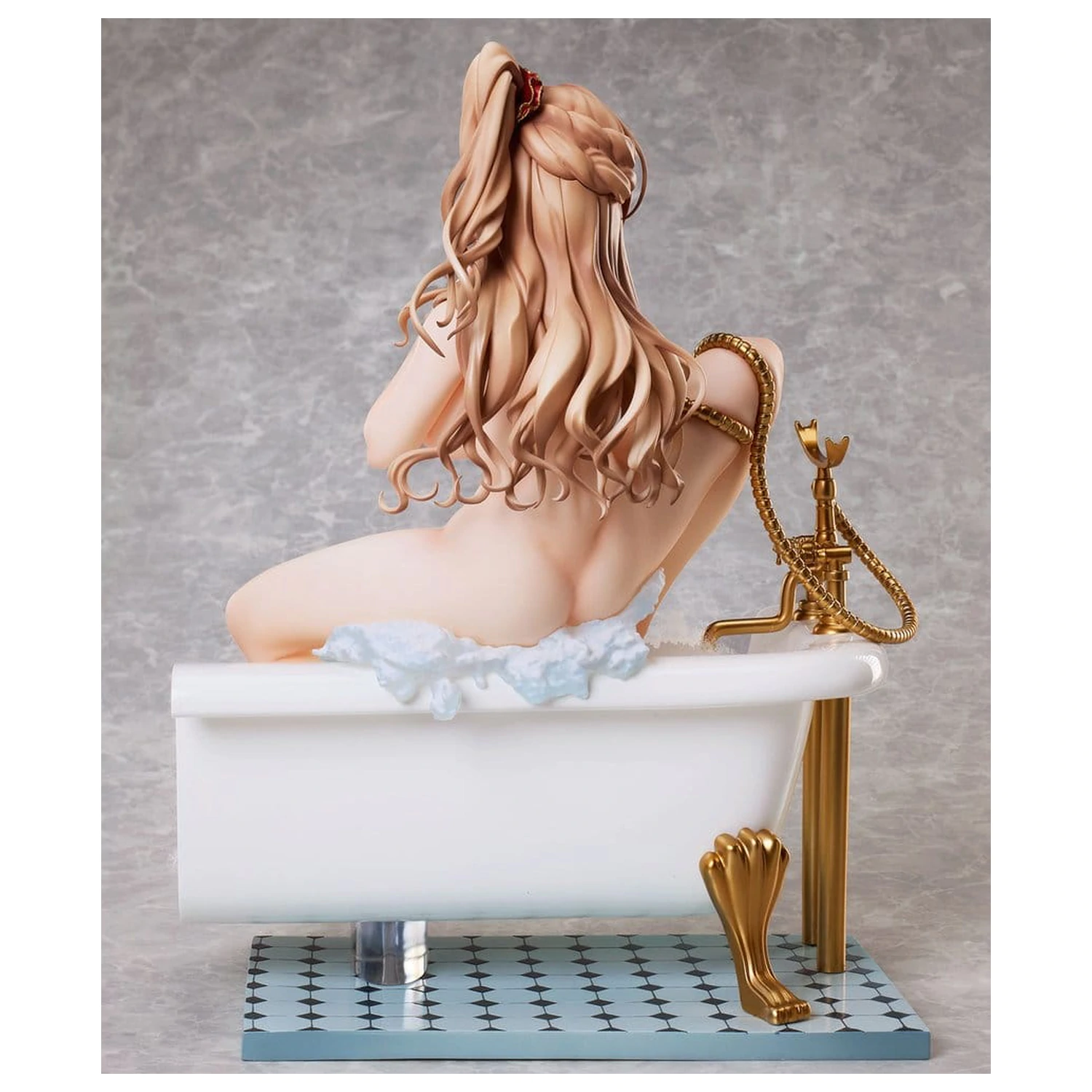Original Character PVC figura dekle v kadi ilustracija Ponzu 26 cm fotografija izdelka