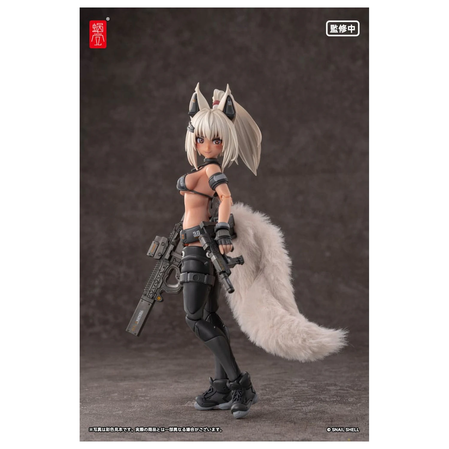 Original Character Akcijska Figura Komplet 1/12 RA-04 Kitsunebi Senki Honoka Kopalke Ver. 15 cm fotografija izdelka