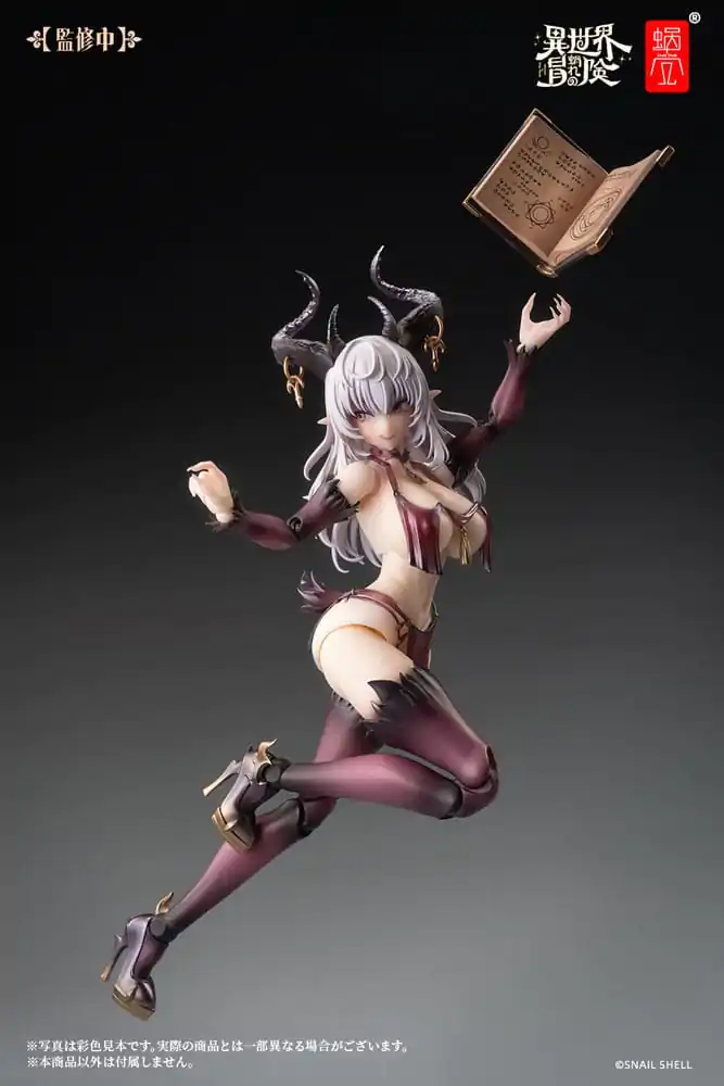 Komplet akcijske figurice izvirnega lika 1/12 RPG-01 Saccubus Lustia 15 cm fotografija izdelka