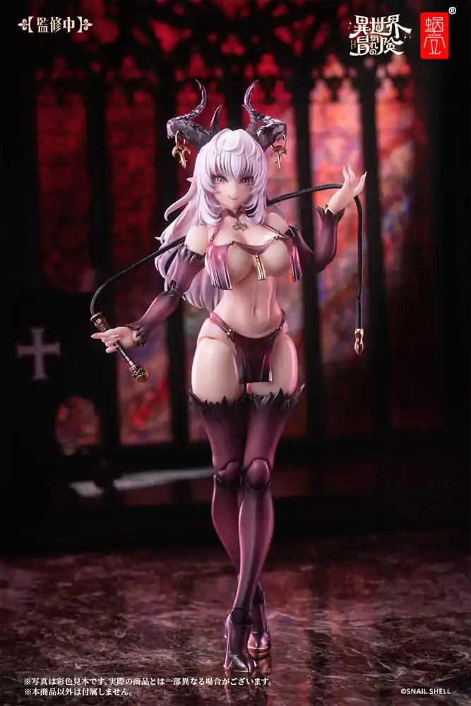 Komplet akcijske figurice izvirnega lika 1/12 RPG-01 Saccubus Lustia 15 cm fotografija izdelka
