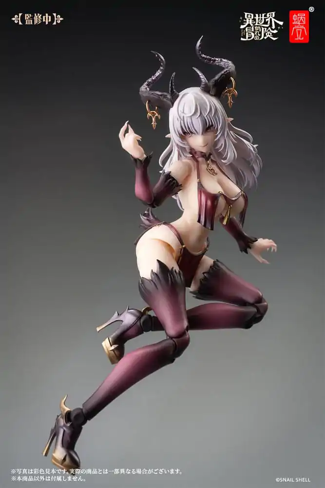 Komplet akcijske figurice izvirnega lika 1/12 RPG-01 Saccubus Lustia 15 cm fotografija izdelka