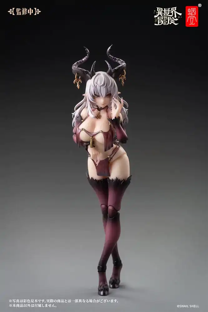 Komplet akcijske figurice izvirnega lika 1/12 RPG-01 Saccubus Lustia 15 cm fotografija izdelka