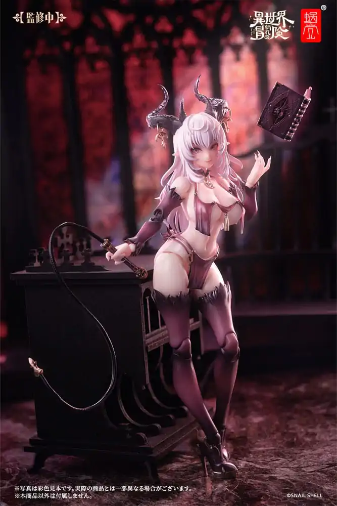 Komplet akcijske figurice izvirnega lika 1/12 RPG-01 Saccubus Lustia 15 cm fotografija izdelka