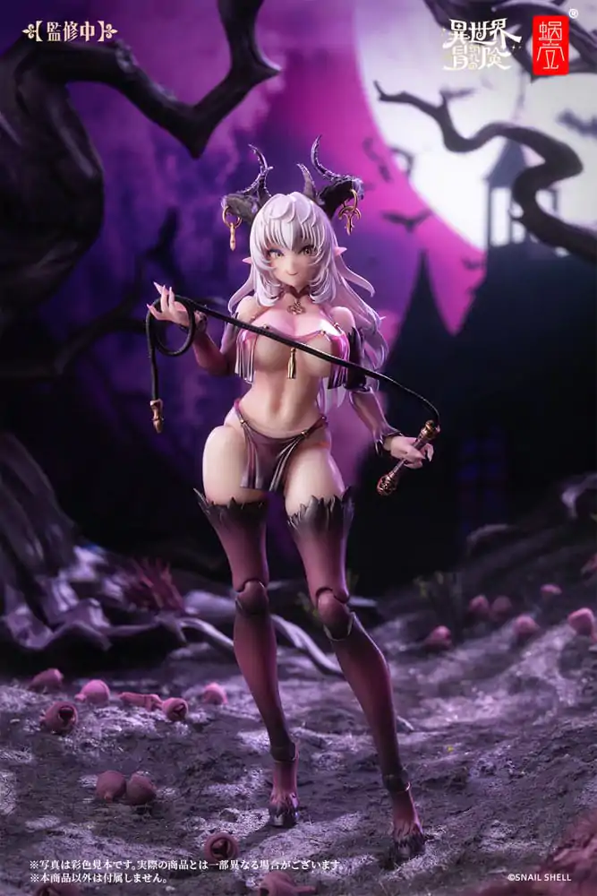 Komplet akcijske figurice izvirnega lika 1/12 RPG-01 Saccubus Lustia 15 cm fotografija izdelka
