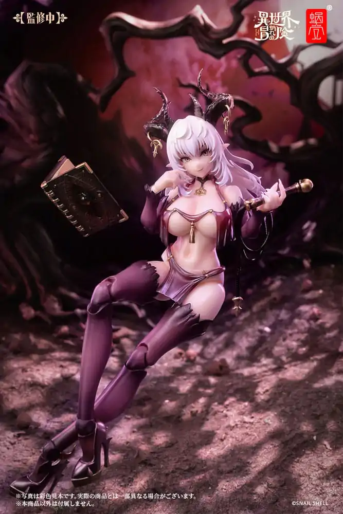 Komplet akcijske figurice izvirnega lika 1/12 RPG-01 Saccubus Lustia 15 cm fotografija izdelka