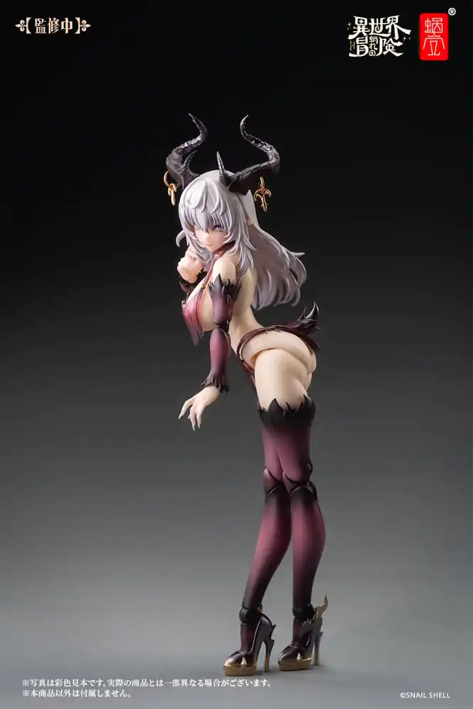 Komplet akcijske figurice izvirnega lika 1/12 RPG-01 Saccubus Lustia 15 cm fotografija izdelka