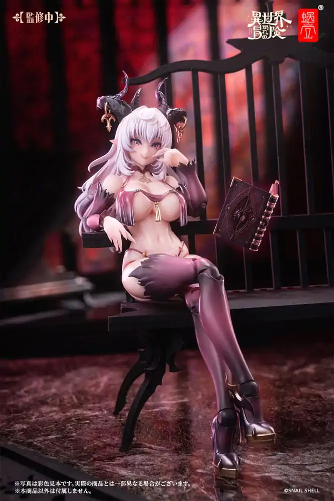Komplet akcijske figurice izvirnega lika 1/12 RPG-01 Saccubus Lustia 15 cm fotografija izdelka