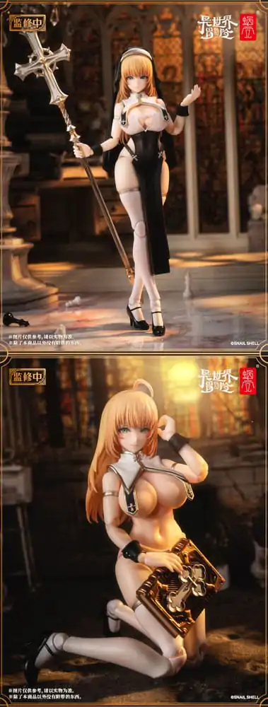 Originalni komplet akcijske figure lika 1/12 RPG-02 Sister Muse Asdo 15 cm fotografija izdelka