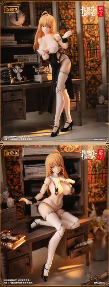 Originalni komplet akcijske figure lika 1/12 RPG-02 Sister Muse Asdo 15 cm fotografija izdelka