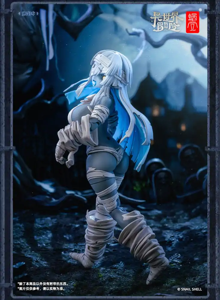 Original Figurica Akcijske Figure Komplet 1/12 RPG-03 Zombie Girl Grisa 15 cm fotografija izdelka