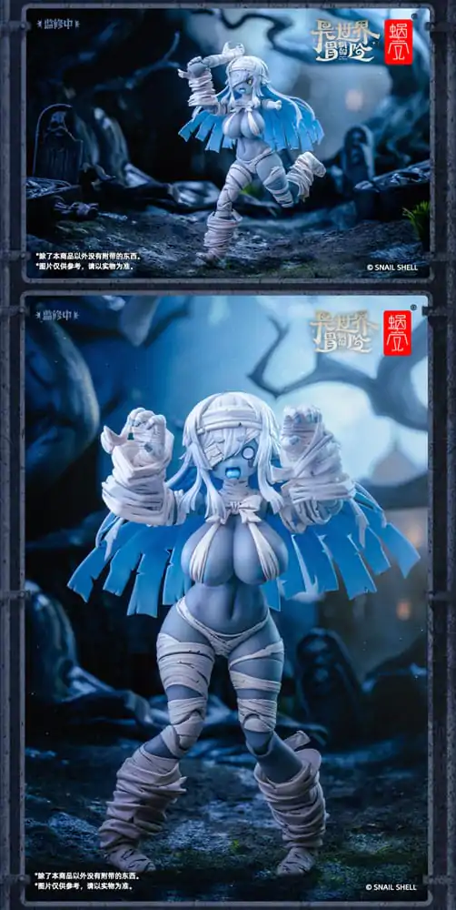 Original Figurica Akcijske Figure Komplet 1/12 RPG-03 Zombie Girl Grisa 15 cm fotografija izdelka