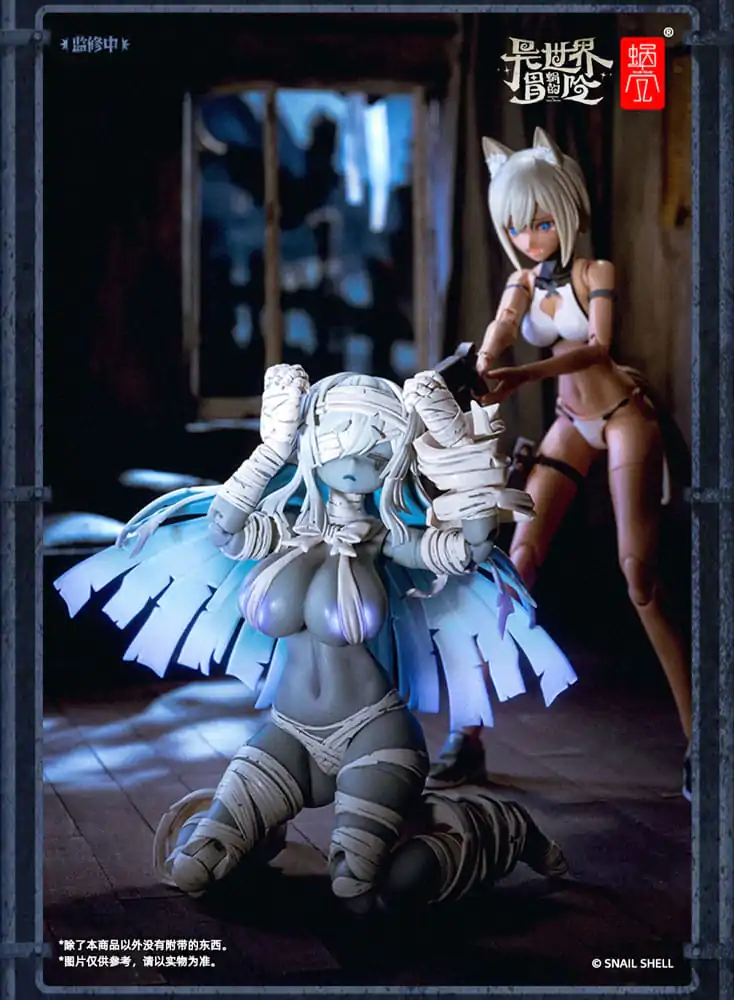 Original Figurica Akcijske Figure Komplet 1/12 RPG-03 Zombie Girl Grisa 15 cm fotografija izdelka