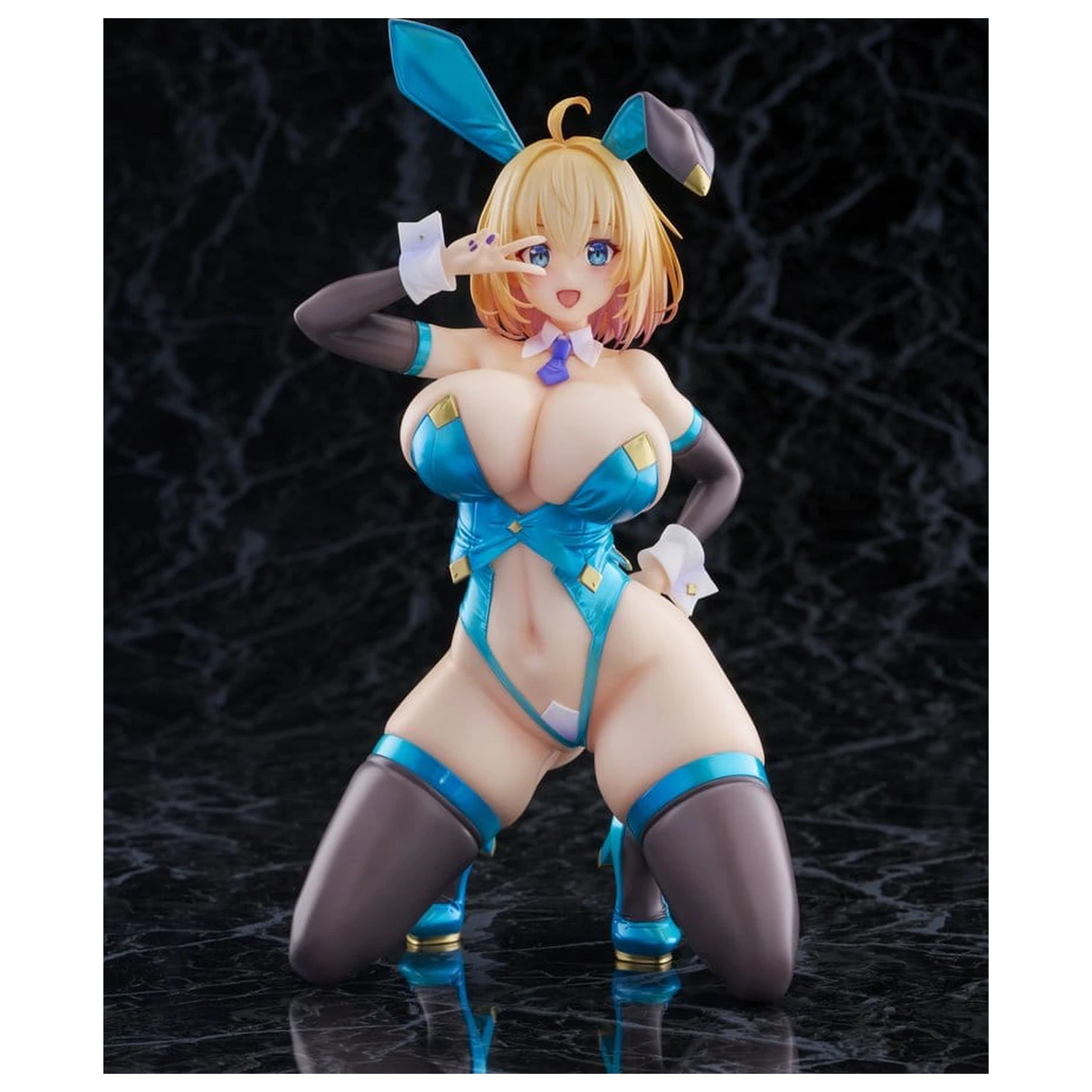 Original Character KoiKoi -Sakura- PVC figura 1/6 Sophia F. Shirring Blue Bunny Ver. 20 cm fotografija izdelka