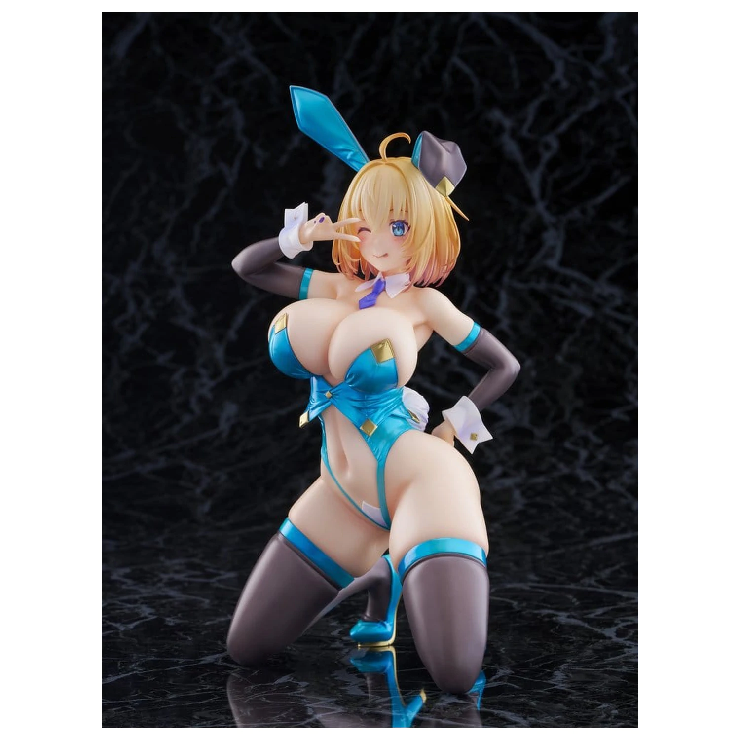 Original Character KoiKoi -Sakura- PVC figura 1/6 Sophia F. Shirring Blue Bunny Ver. 20 cm fotografija izdelka