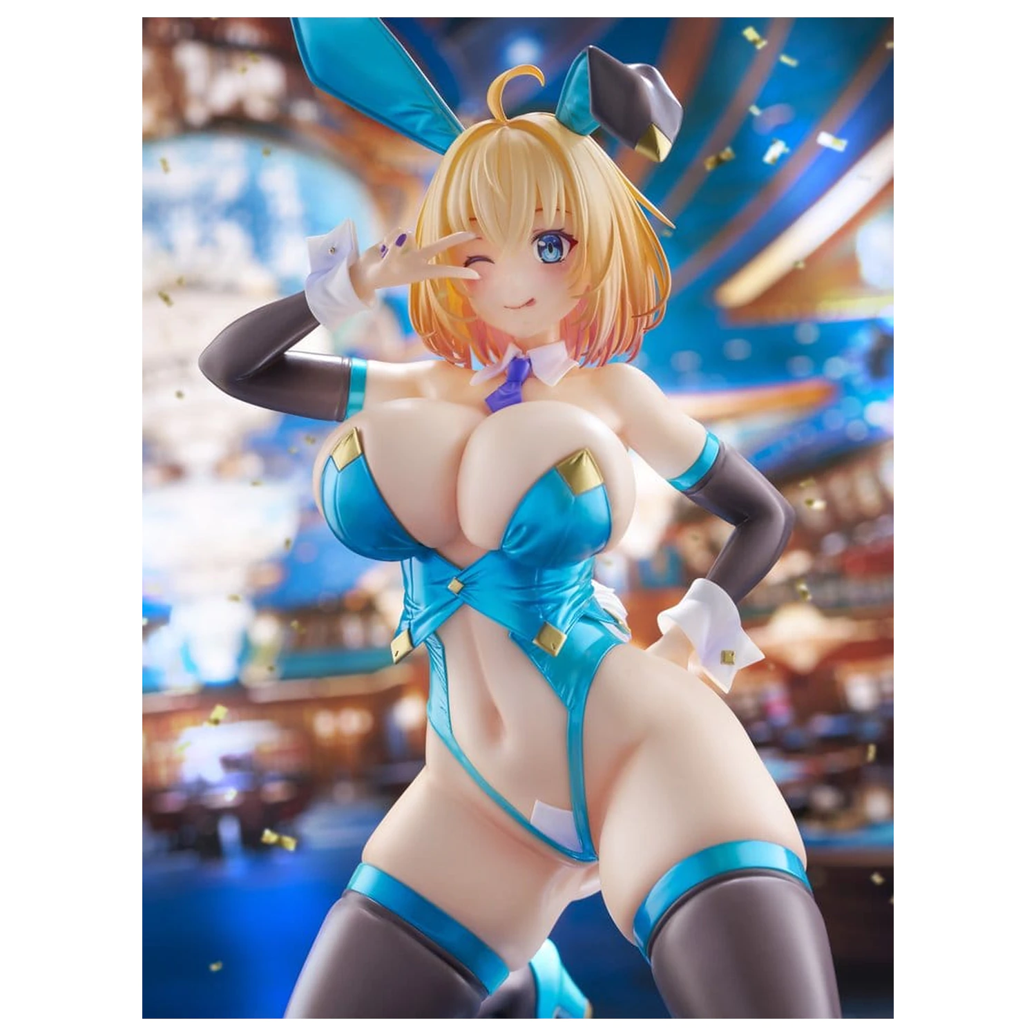 Original Character KoiKoi -Sakura- PVC figura 1/6 Sophia F. Shirring Blue Bunny Ver. 20 cm fotografija izdelka