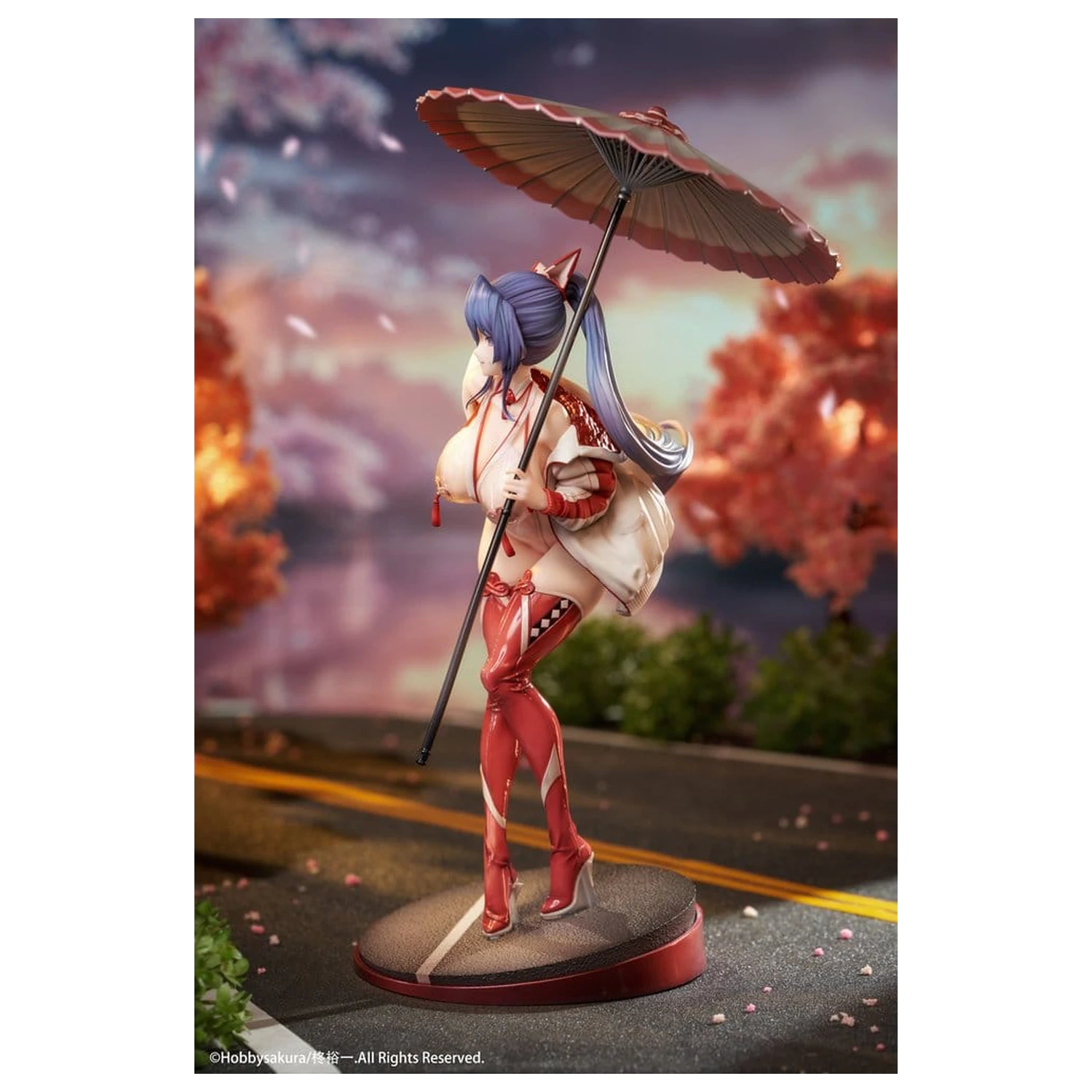 Original Character Miko Shoujo PVC figura 1/7 Miko Race Queen Ver. 33 cm fotografija izdelka