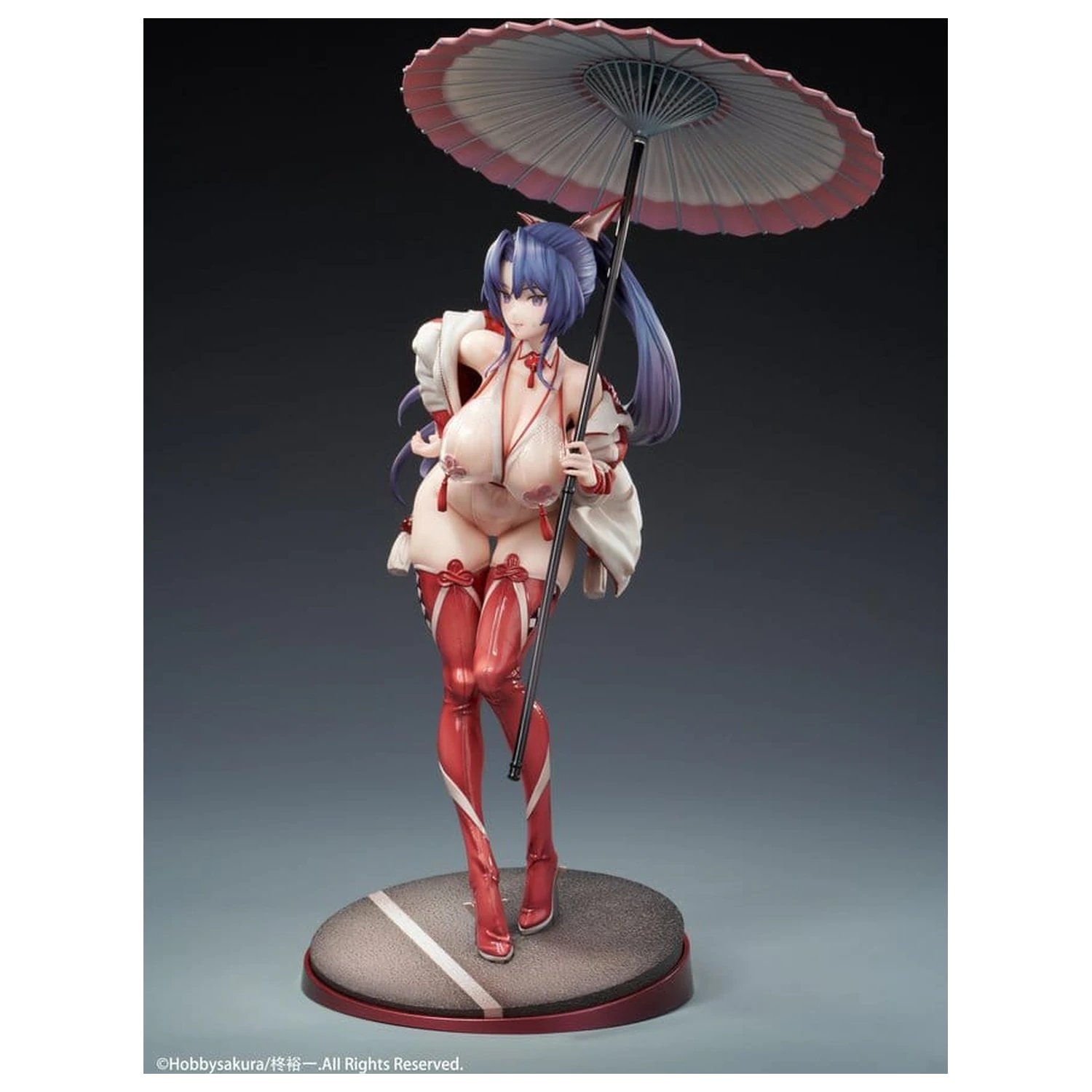Original Character Miko Shoujo PVC figura 1/7 Miko Race Queen Ver. Deluxe Edition 33 cm fotografija izdelka