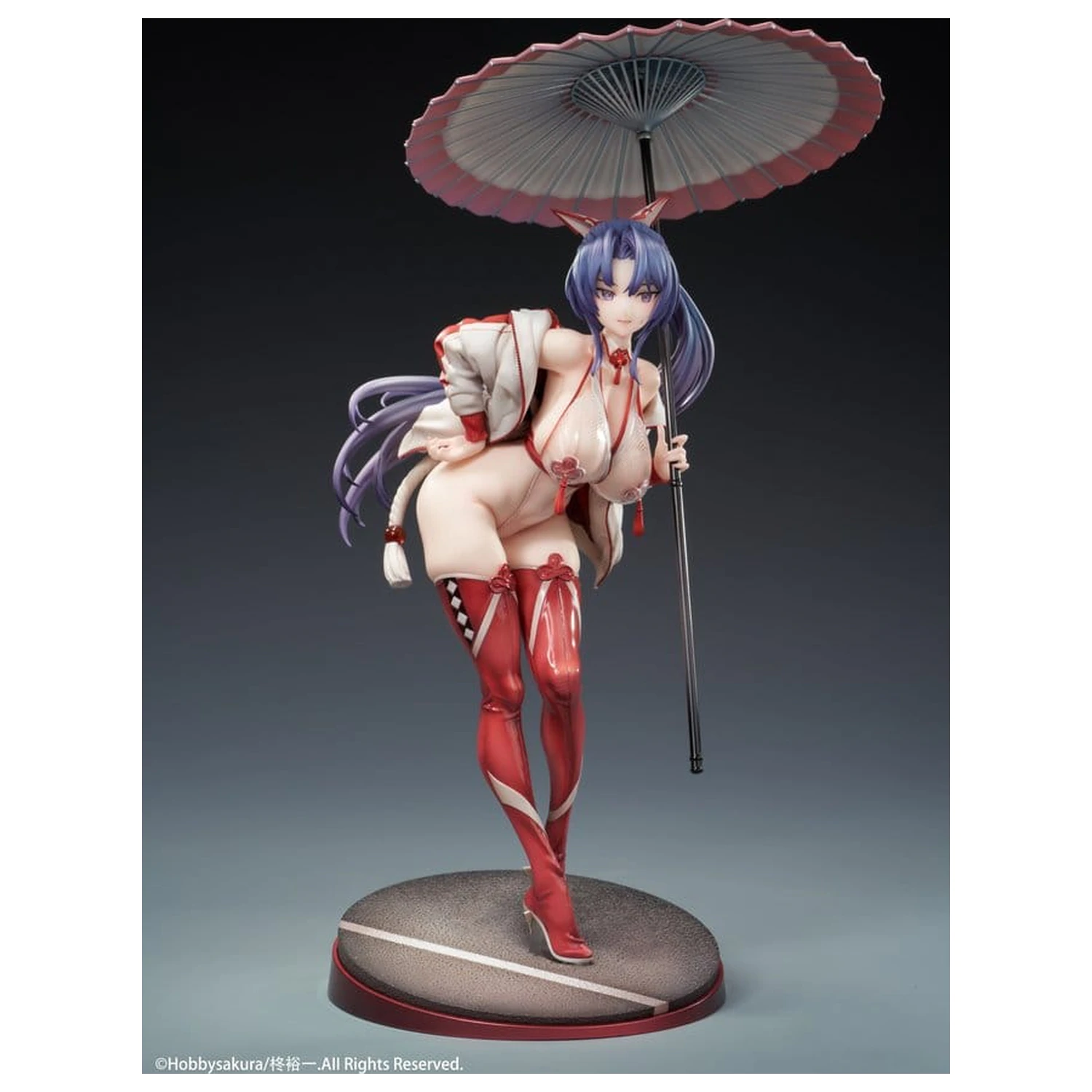 Original Character Miko Shoujo PVC figura 1/7 Miko Race Queen Ver. Deluxe Edition 33 cm fotografija izdelka
