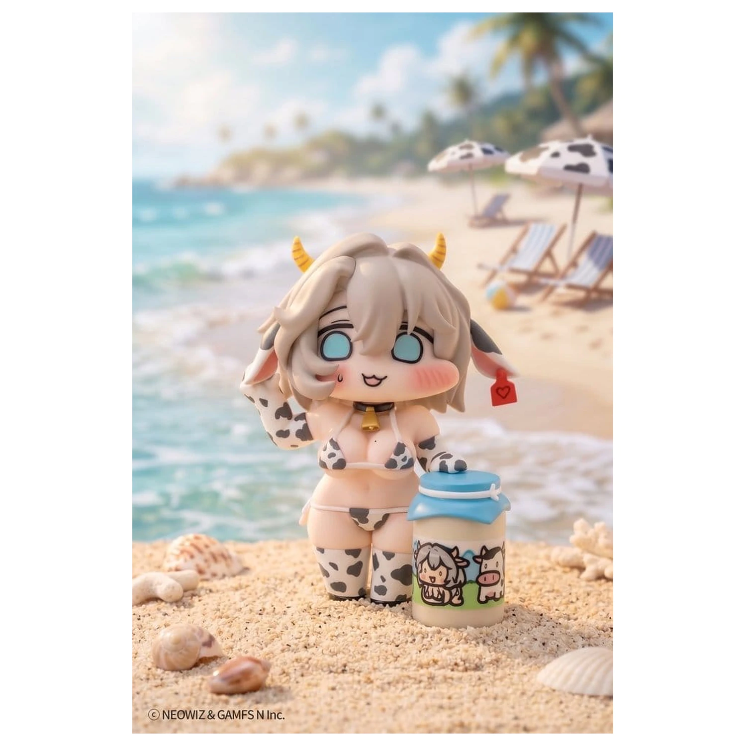 Original Character PVC Figura Milky Bikini Teresse-chan x illustration by JAZZ JACK 9 cm fotografija izdelka