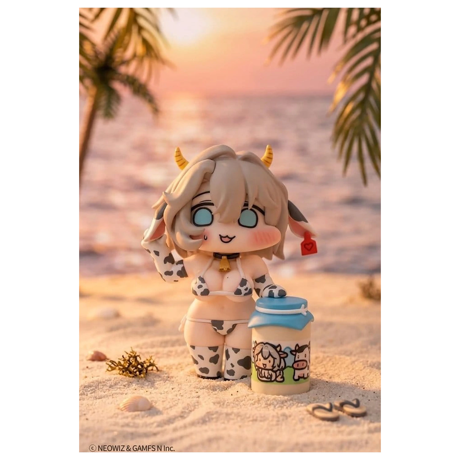 Original Character PVC Figura Milky Bikini Teresse-chan x illustration by JAZZ JACK 9 cm fotografija izdelka