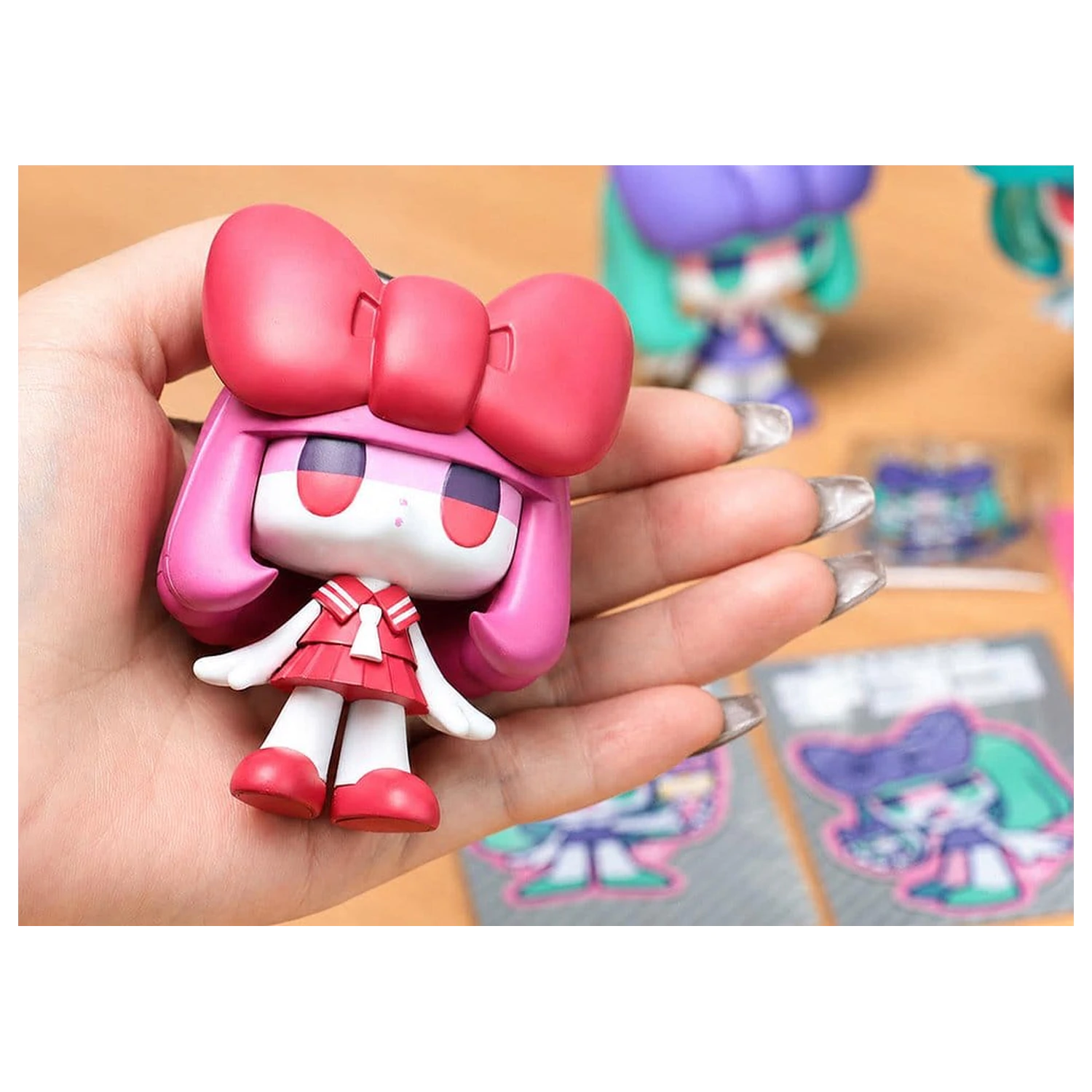 Original Character komplet plastičnega modela TIYOKO: Strawberry Color 8 cm fotografija izdelka